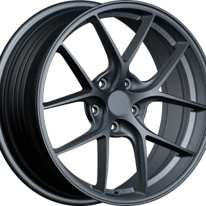 YKW Replicas – MF5 – Gunmetal – 18″x8″ 40mm – All weather Wheels – RW180091